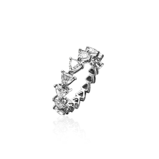 Trio Diamond Band Ring