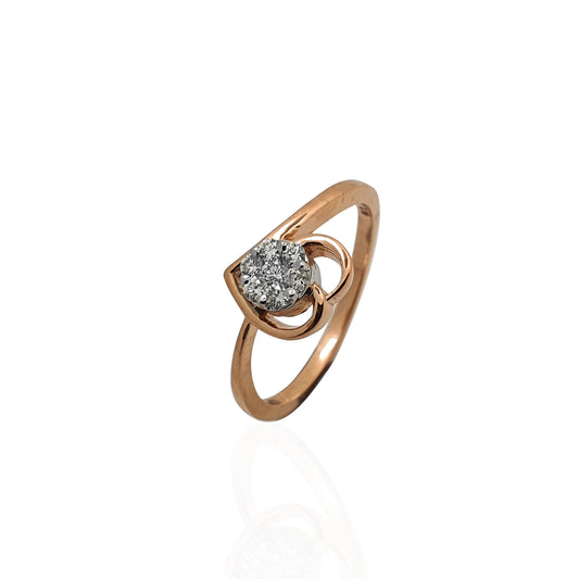 Alcee Heart Diamond Ring