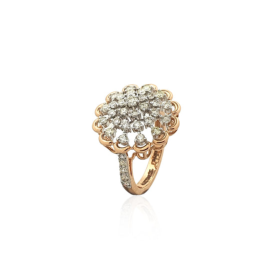 Charming Diamond Cocktail Ring