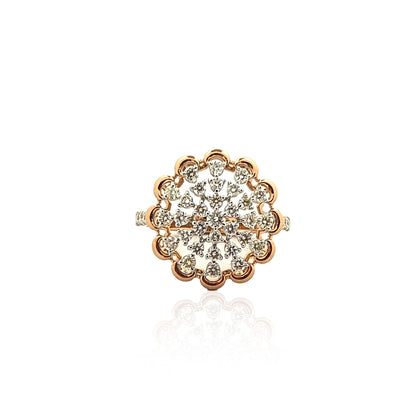 Charming Diamond Cocktail Ring