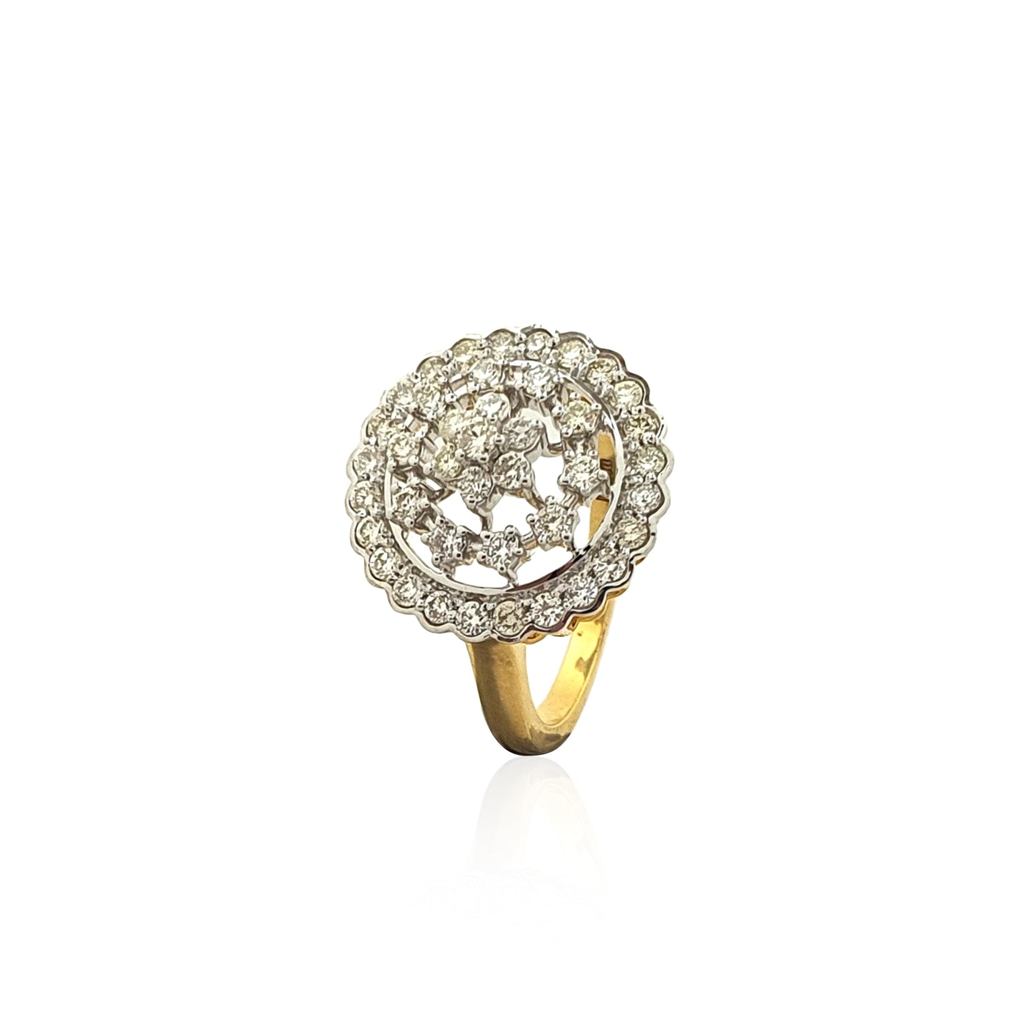 Ciborium Diamond Cocktail Ring