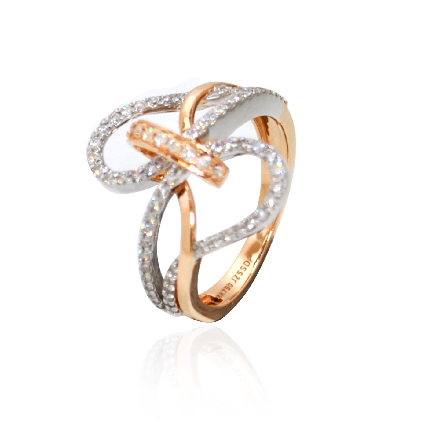 Love Ribbonian Diamond Ring