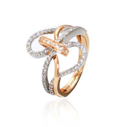 Love Ribbonian Diamond Ring