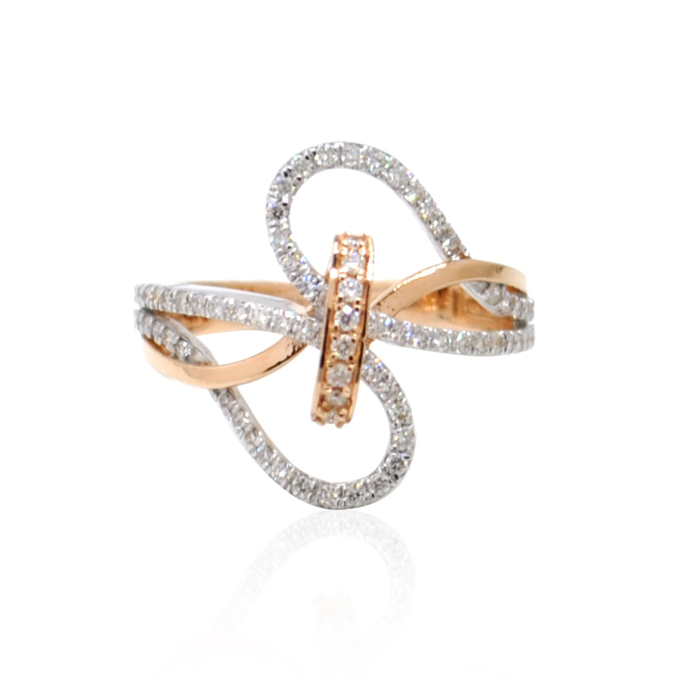 Love Ribbonian Diamond Ring