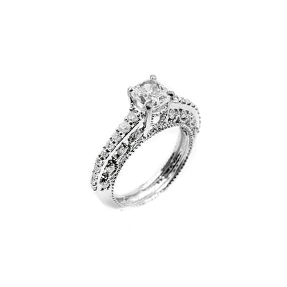 Glorious Treasure Solitaire Ring