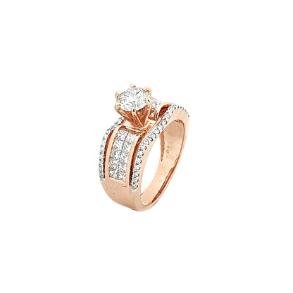 Radiant Love Solitaire Ring