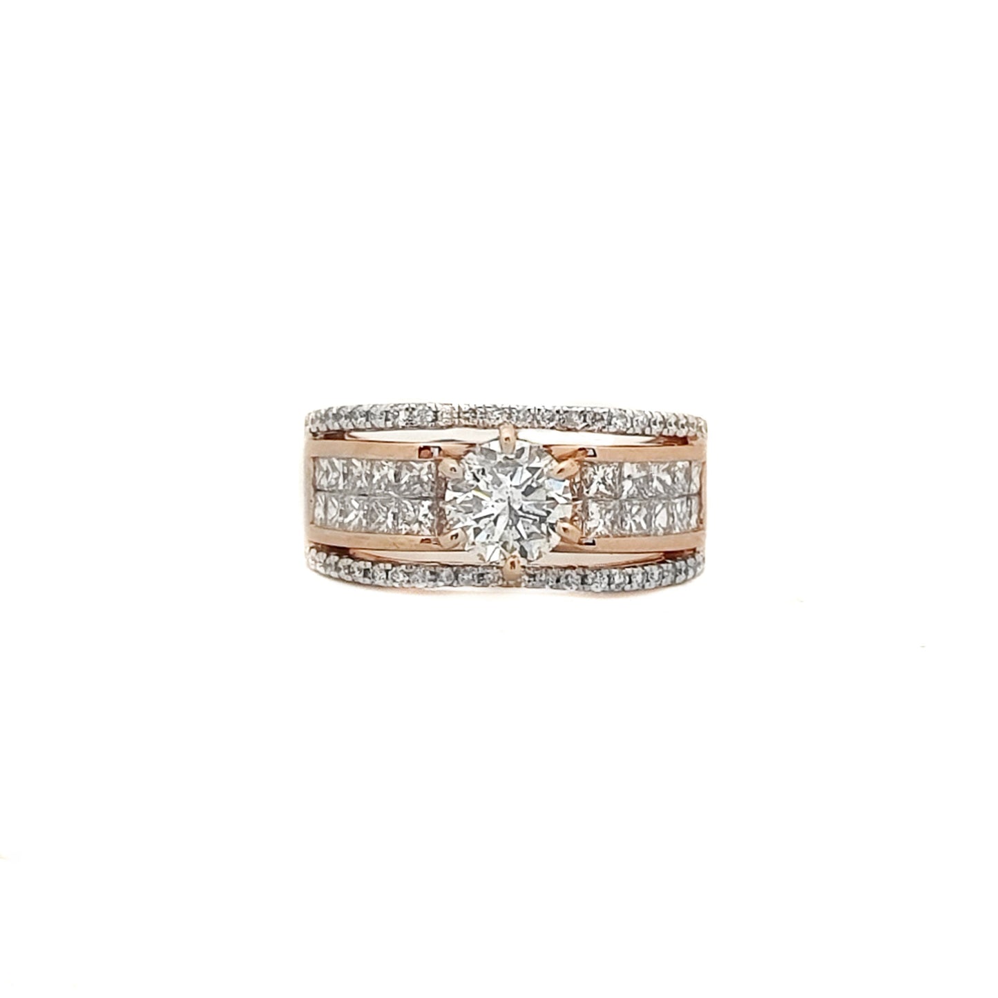 Radiant Love Solitaire Ring