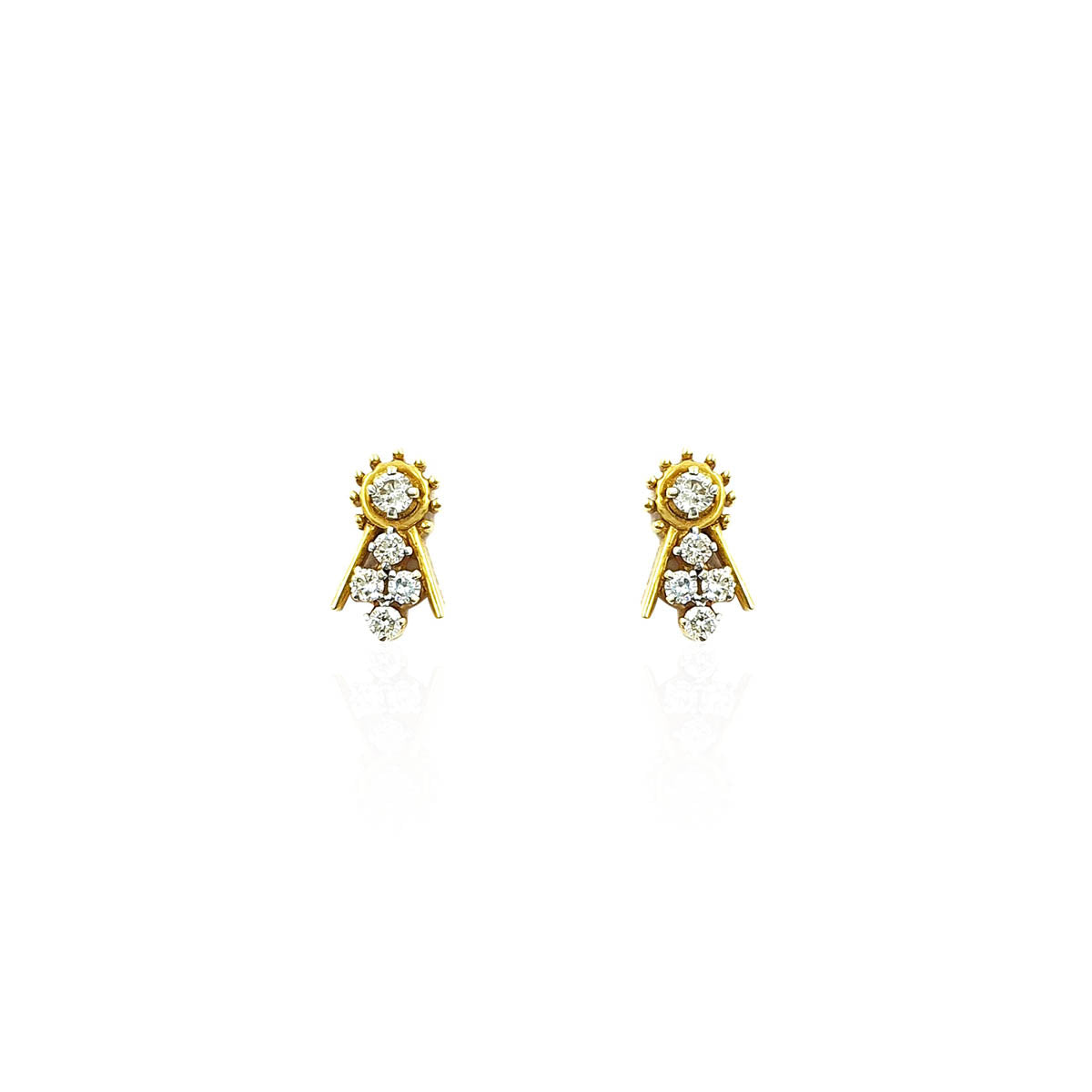 Marquesa Dollish Diamond Stud Earring