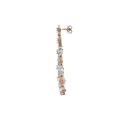 Sabrina Long Dangler Diamond Earring