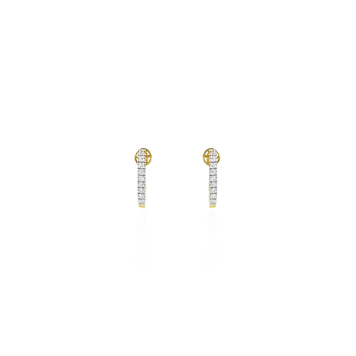 Norah Pleasing Diamond Hoop Earring