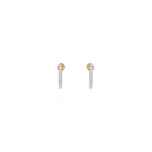 Norah Pleasing Diamond Hoop Earring