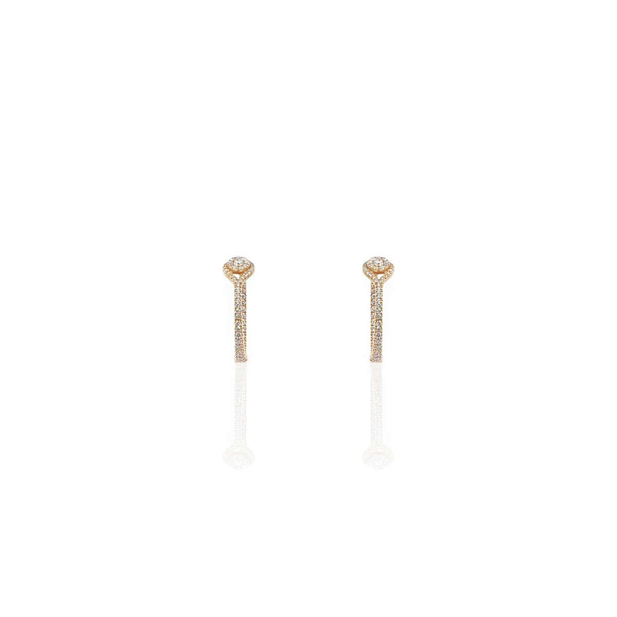 Enea Daily Wear Diamond Hoop Earring