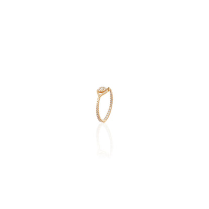 Enea Daily Wear Diamond Hoop Earring