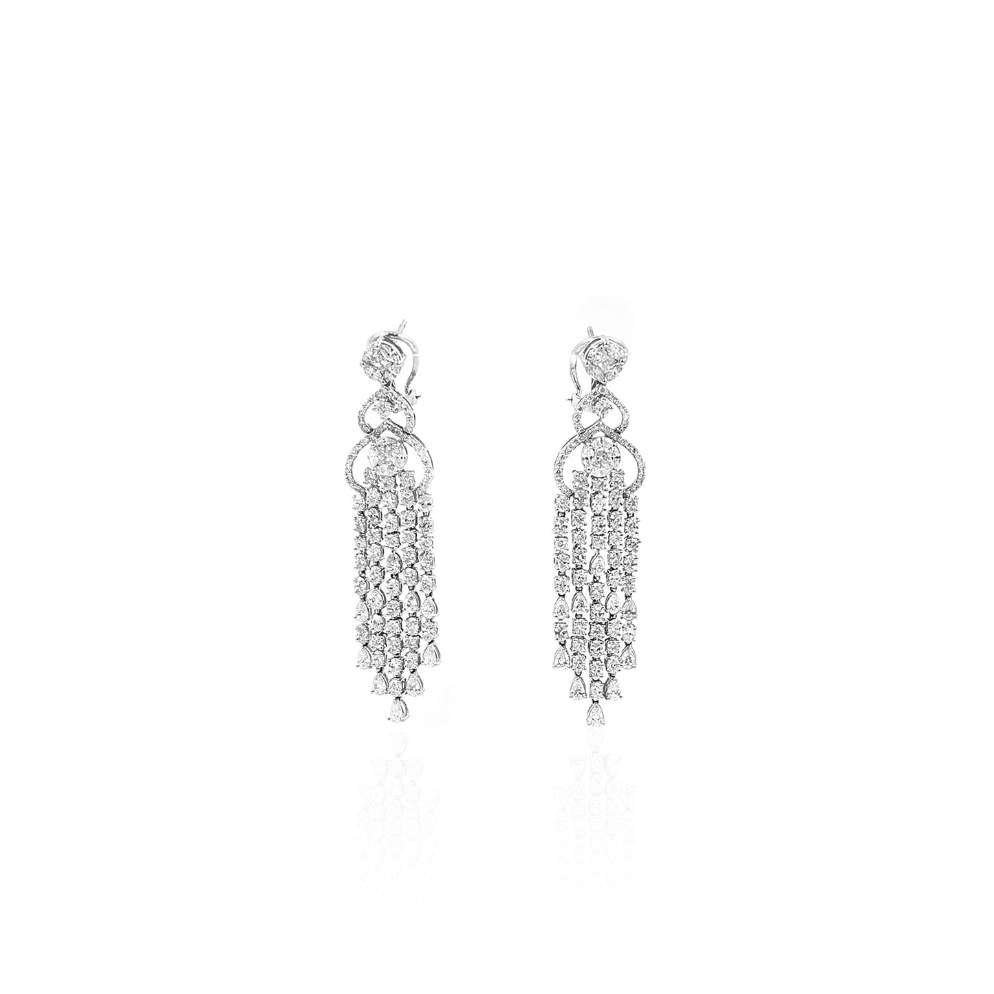 Aurora Magnificent Diamond Dangler Earring