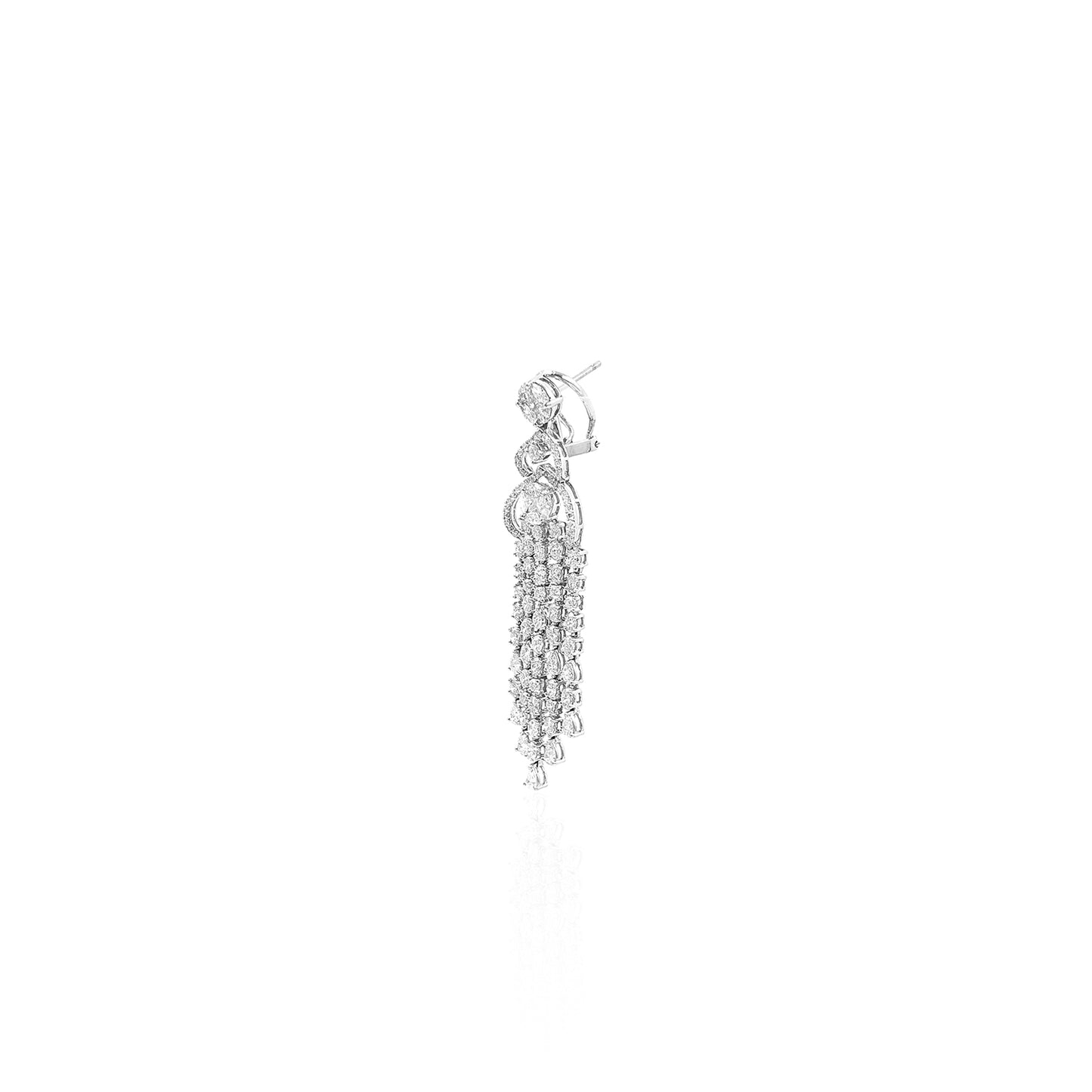 Aurora Magnificent Diamond Dangler Earring