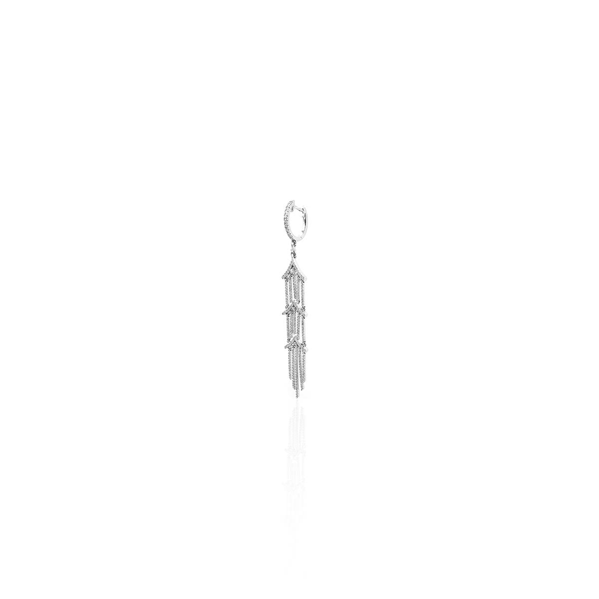 Lucetta Drop Curtain Diamond Earring