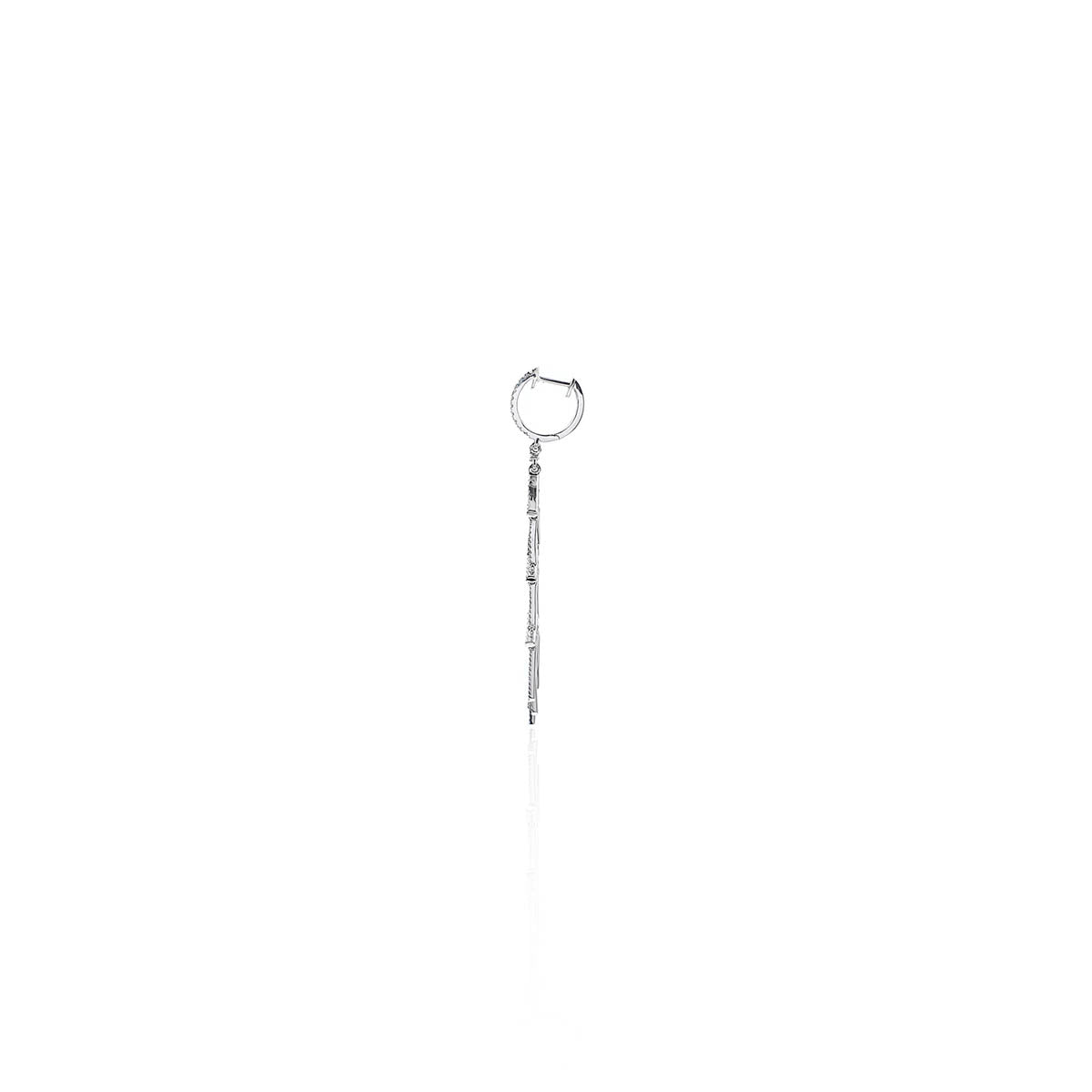 Lucetta Drop Curtain Diamond Earring