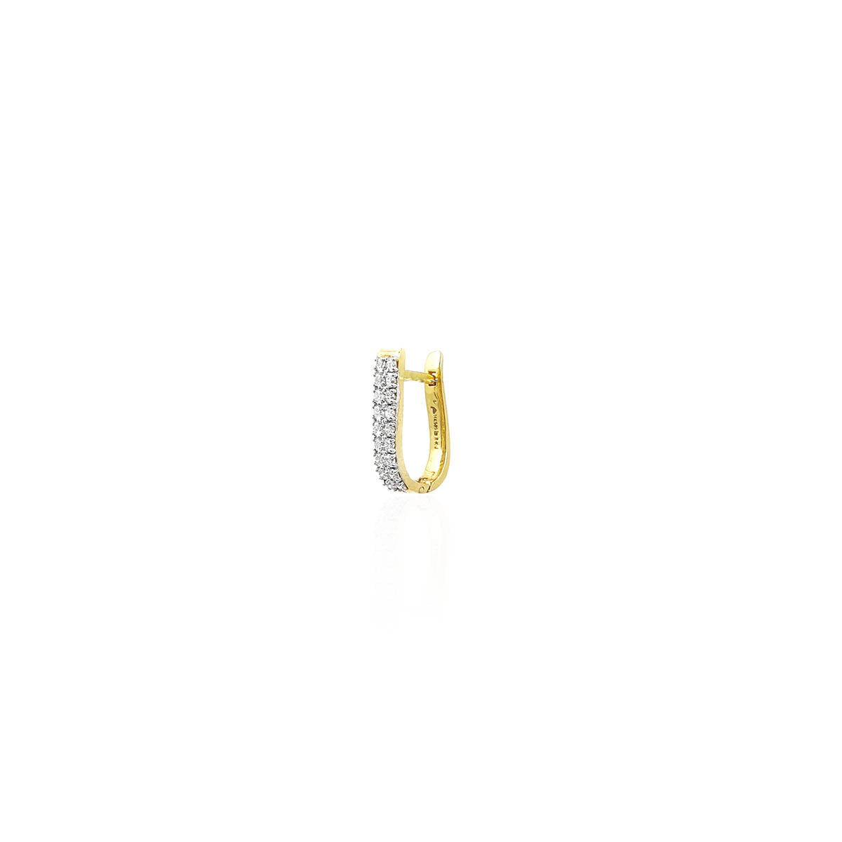 Gianna Diamond Hoop Earring