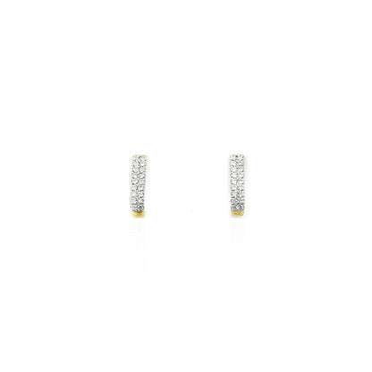 Octavia Fabulous Diamond Hoop Earring