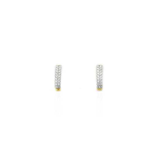 Octavia Fabulous Diamond Hoop Earring