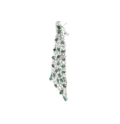 Sebastiana Stunning Dangler Diamond Earring