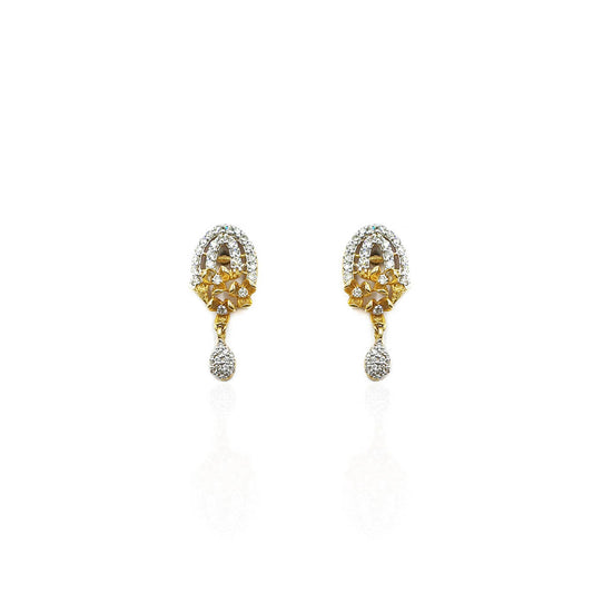 Leora Radiate Diamond Drop Earring