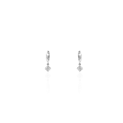 Oriana Alluring Diamond Hoop Earring