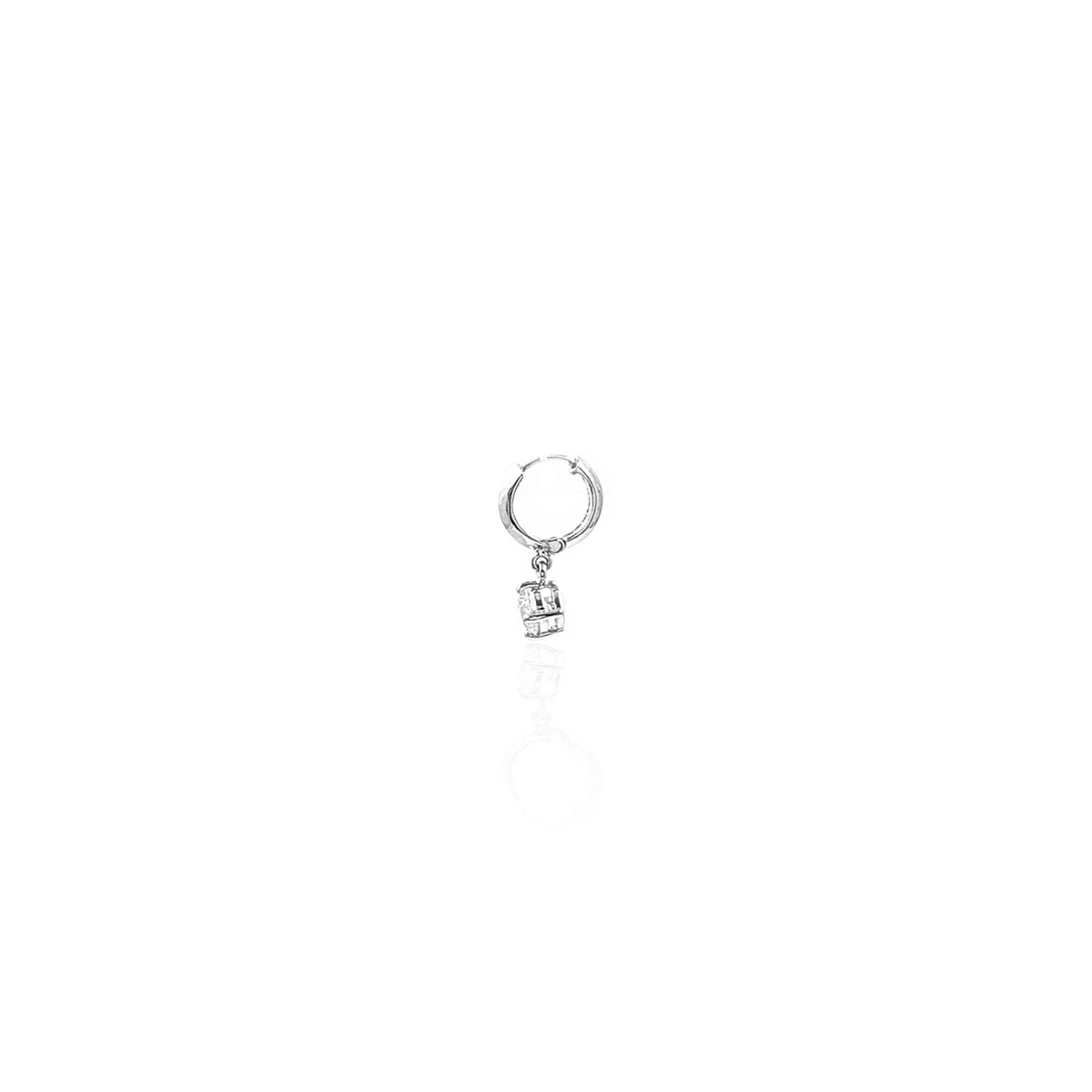 Oriana Alluring Diamond Hoop Earring