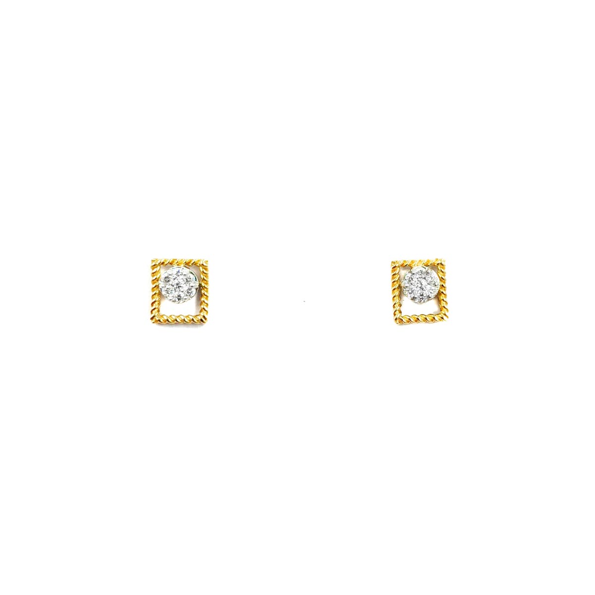 Constantina Daily Wear Rectangular Shaped Diamonds Tops