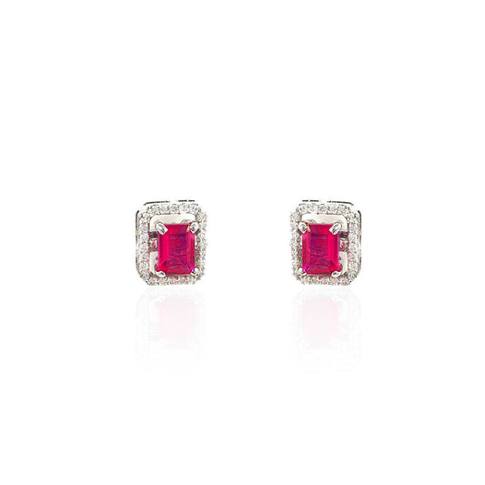 Giordana Diamond Stud Earring