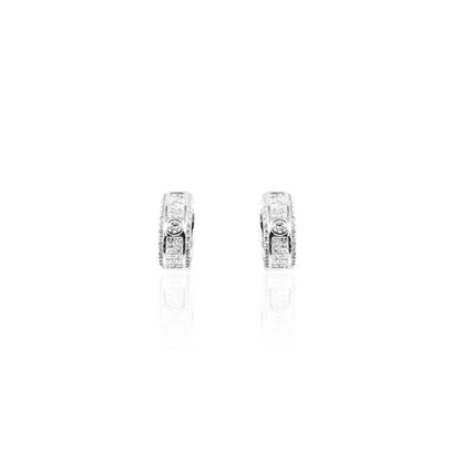 Emilia Daily Wear Antique Diamond Hoop Earring