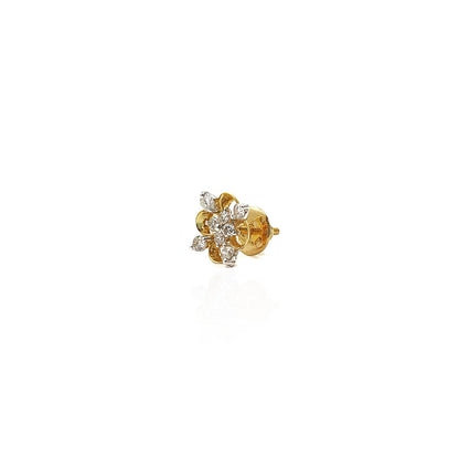 Marietta Shimmer Diamond Stud Earring