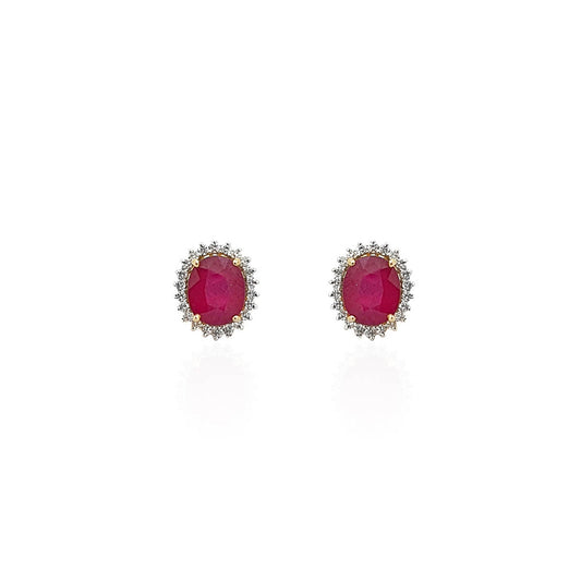 Giovana Diamond Stud Earring