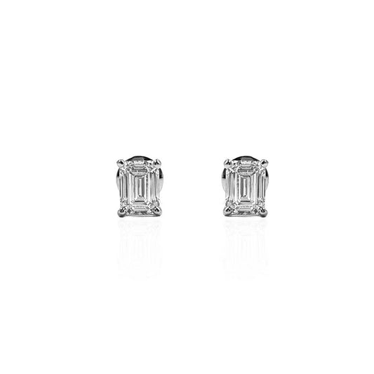 Maurizia Diamond Solitaire Stud Earring