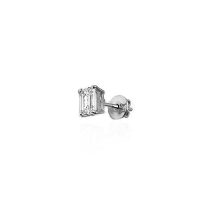 Maurizia Diamond Solitaire Stud Earring