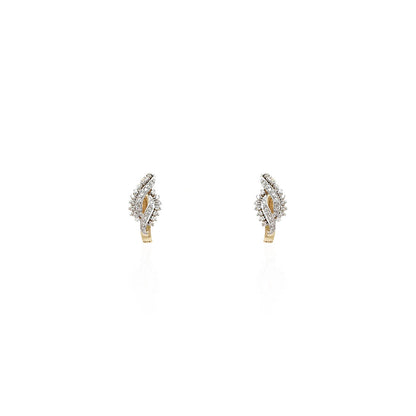 Nicola Glisten Diamond Hoop Earring