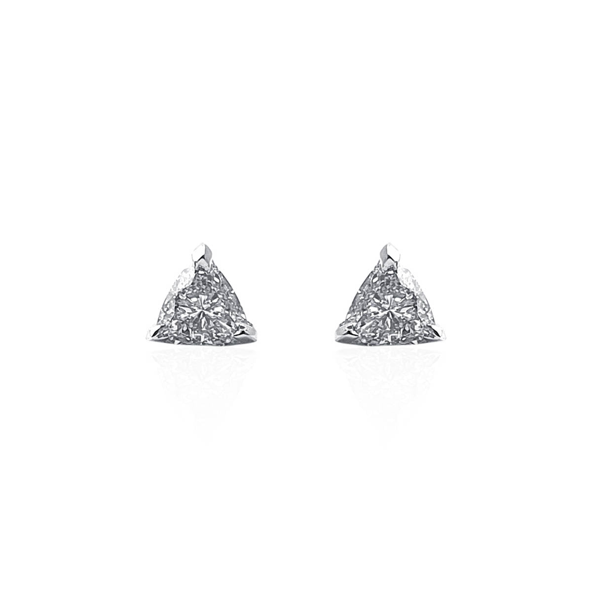 Luciana Diamond Solitaire Stud Earring