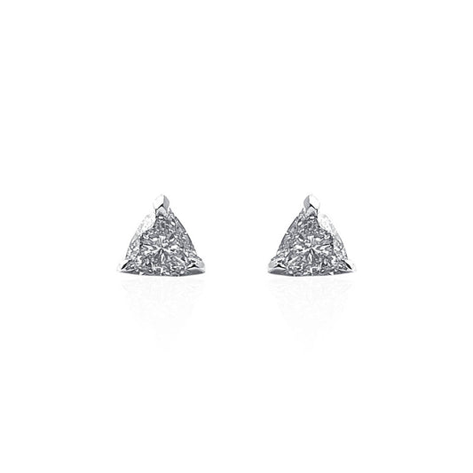 Luciana Diamond Solitaire Stud Earring