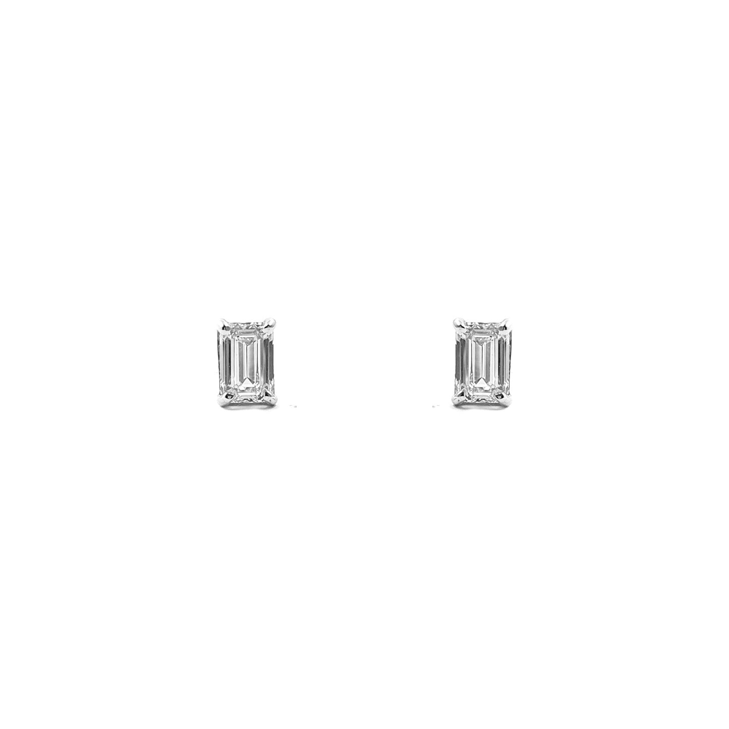 Lucette Diamond Solitaire Stud Earring