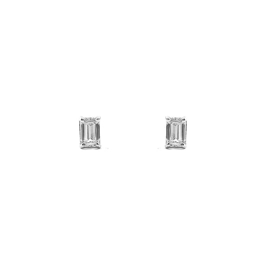 Lucette Diamond Solitaire Stud Earring