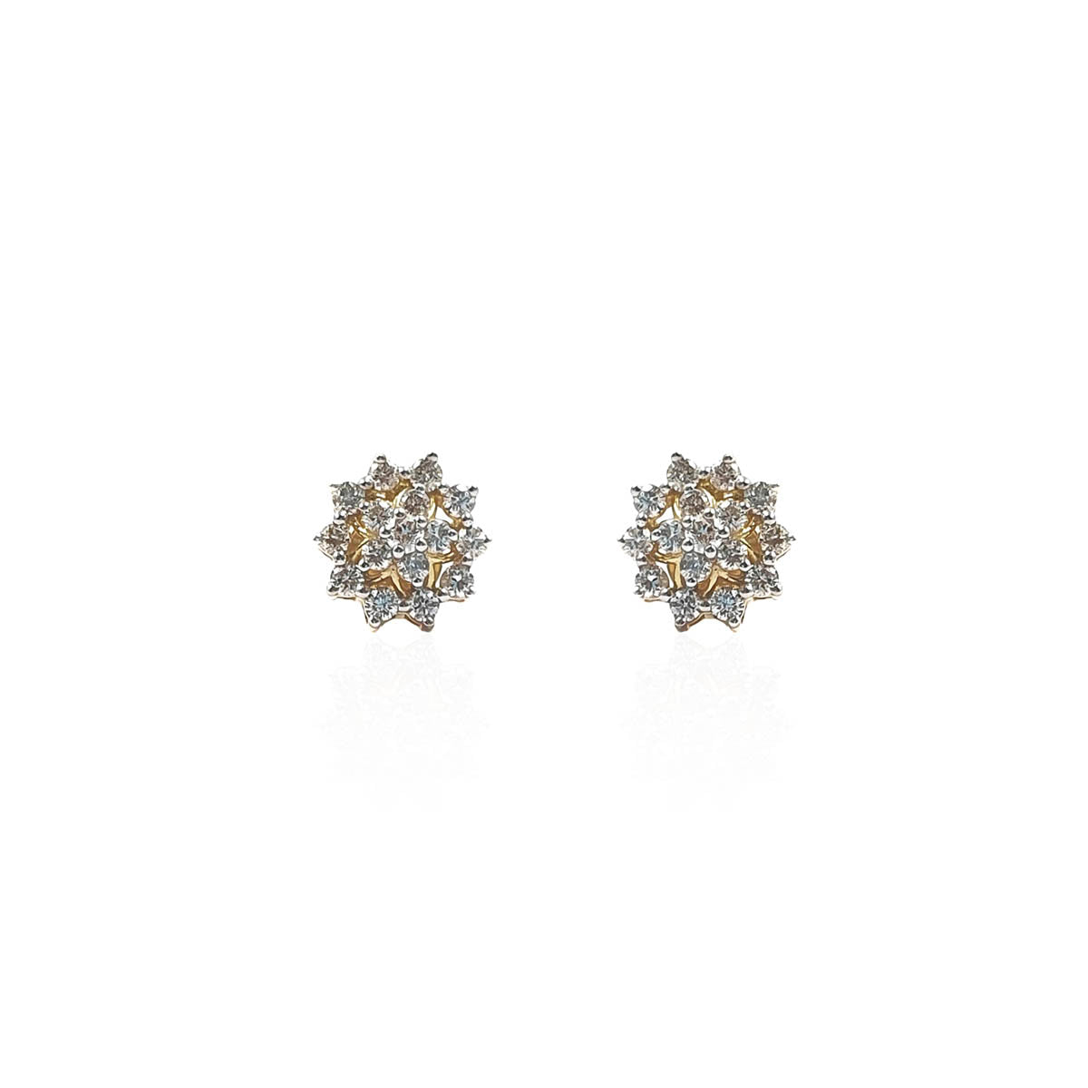 Florentina Rotate Shape Diamond Earring