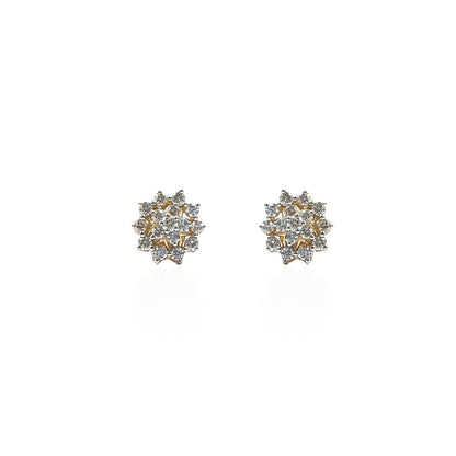 Florentina Rotate Shape Diamond Earring