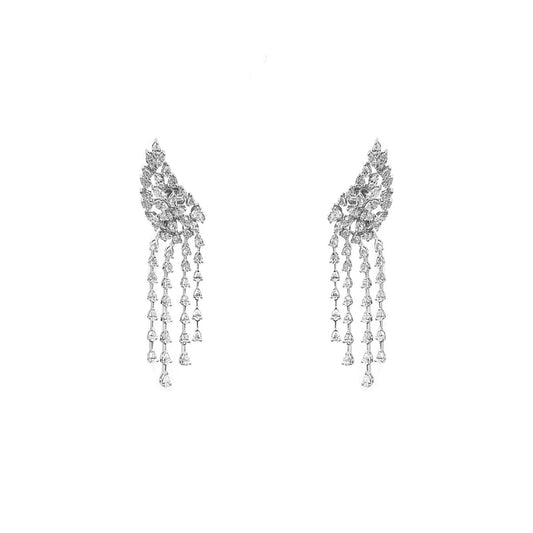 Rozalia Modern Dangler Diamond Earring