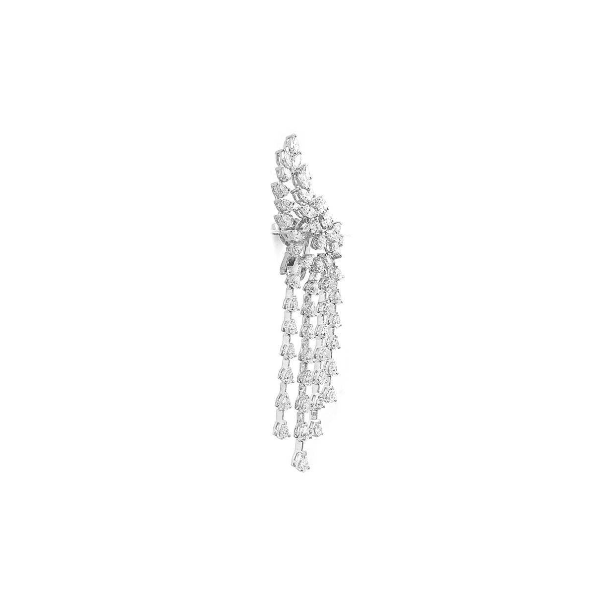 Rozalia Modern Dangler Diamond Earring