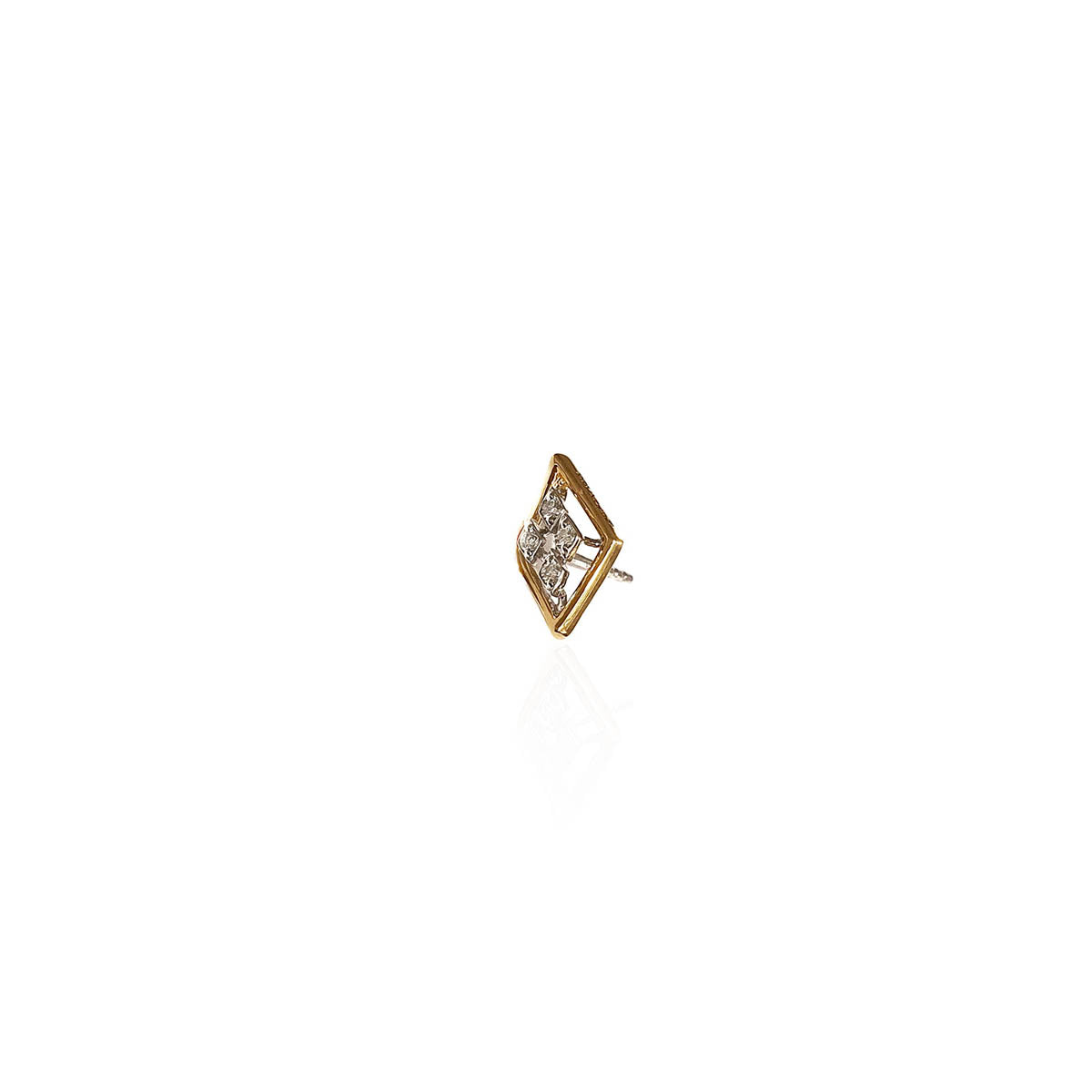 Mariella Rhombus Shape Diamond Earring