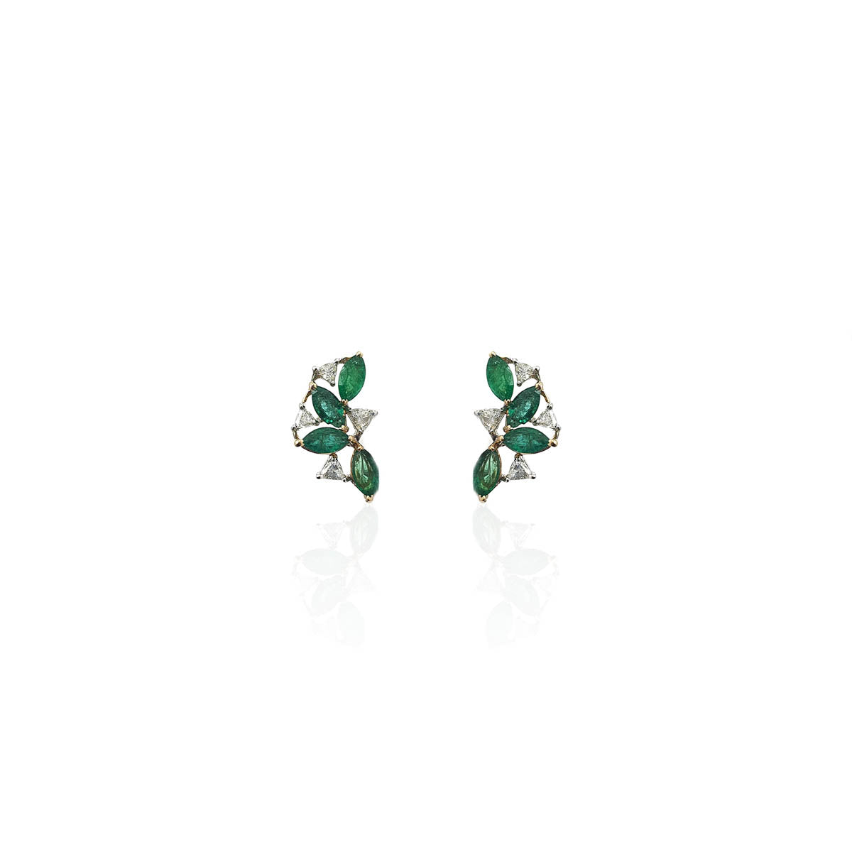 Lucilla Diamond Cluster Earring