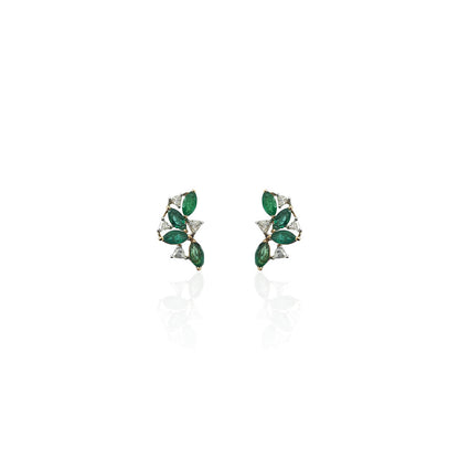 Lucilla Diamond Cluster Earring