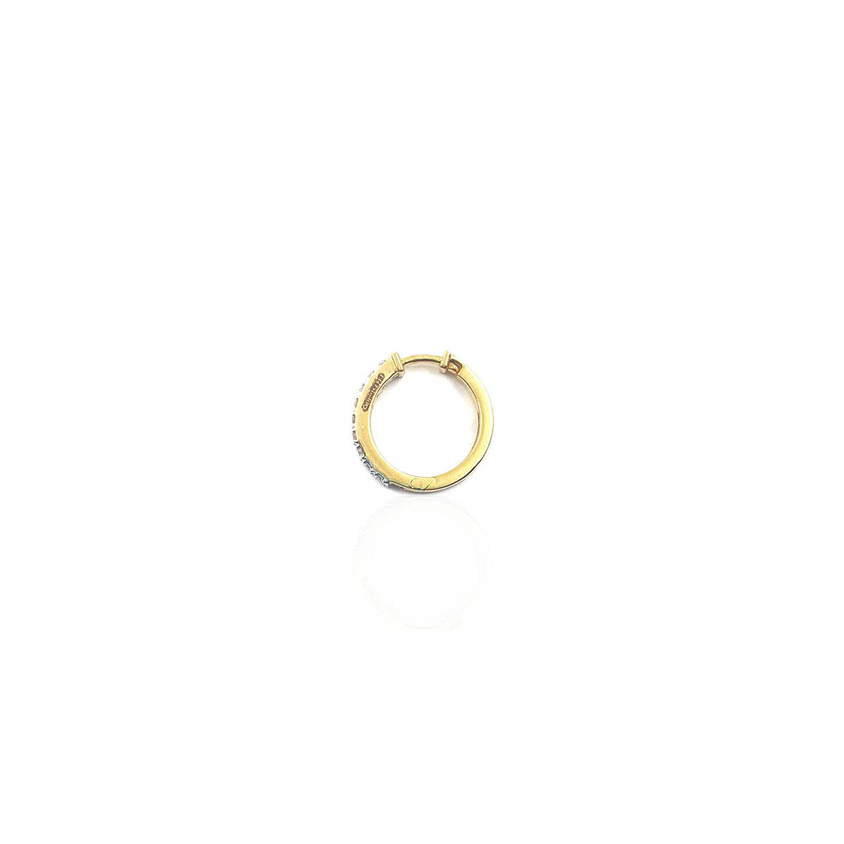 Maria Daily Wear Diamond Hoop Earring