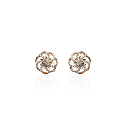 Margherita Snowflake Diamond Stud Earring