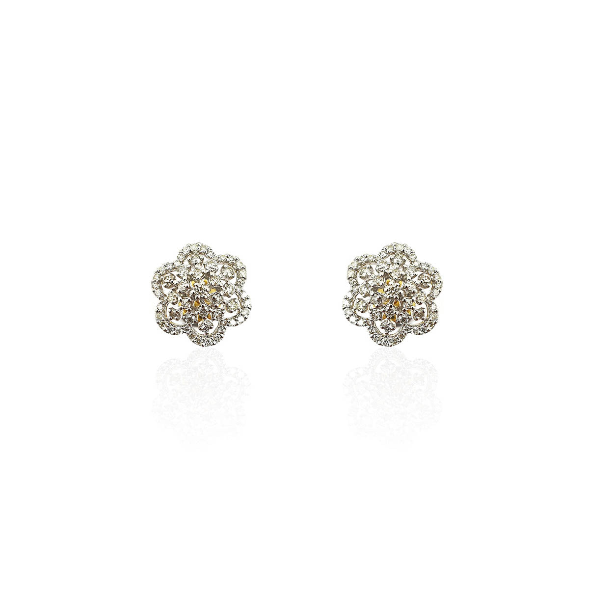 Gemma Glossy Diamond Earring